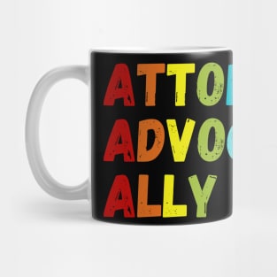 Attorney Advocate Ally Mug